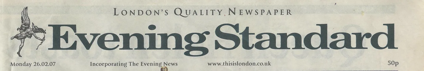 Evening Standard — Manny About the House