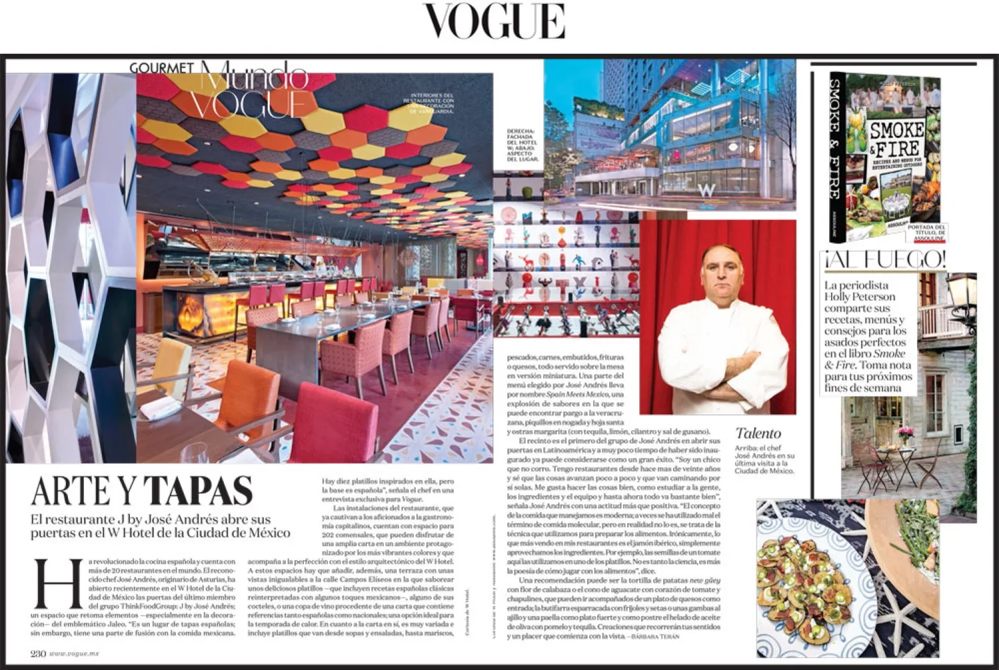 Vogue Mexico — Al Fuego